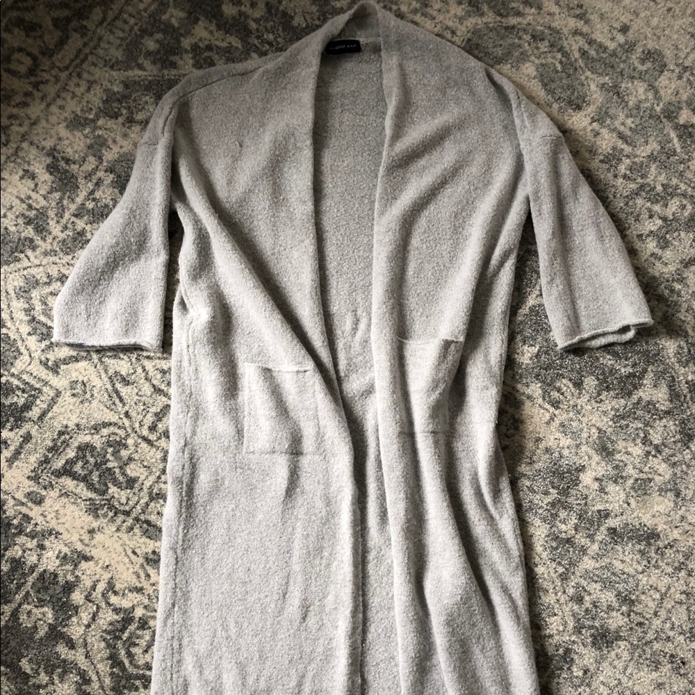 FOREVER 21 longline cardigan